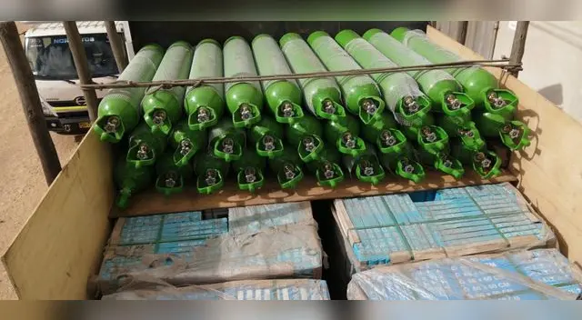 Donan 500 metros cúbicos de oxígeno para Amazonas