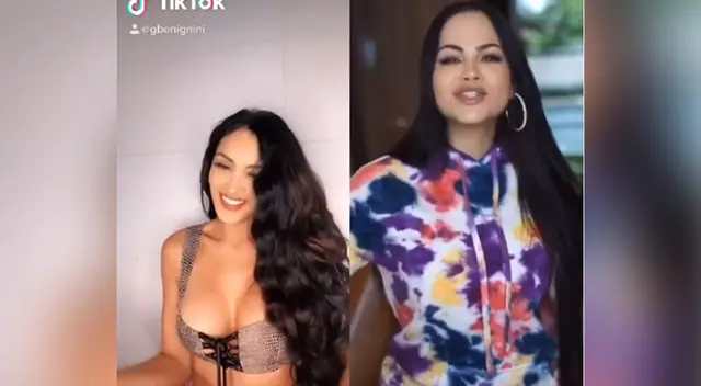 Sorprendió con su voz.