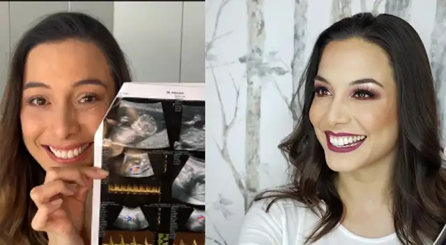 Así fue como Natalia Salaz les dio la noticia a sus familiares. Así fue como Natalia Salaz les dio la noticia a sus familiares.