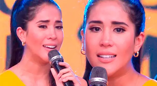 Melissa Paredes molesta por comentario de usuaria. Melissa Paredes molesta por comentario de usuaria.