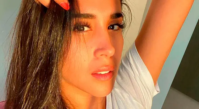 Melissa Paredes molesta por comentario de usuaria. Melissa Paredes molesta por comentario de usuaria.