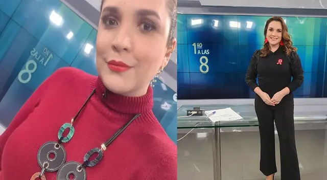 Periodista Melissa Peschiera admite haber subido de peso.