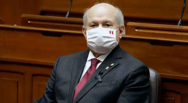 Presidente de la PCM, Pedro Cateriano.