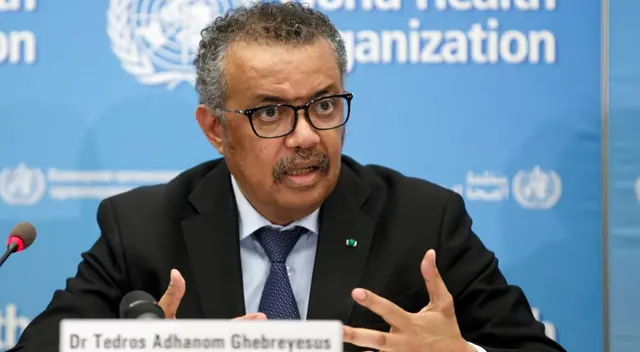 Tedros Adhanom Ghebreyesus - director de la OMS Tedros Adhanom Ghebreyesus - director de la OMS