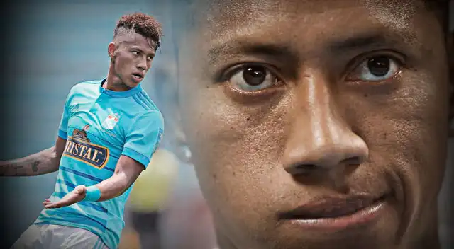 Ray Sandoval, jugador de Sporting Cristal. Ray Sandoval, jugador de Sporting Cristal.