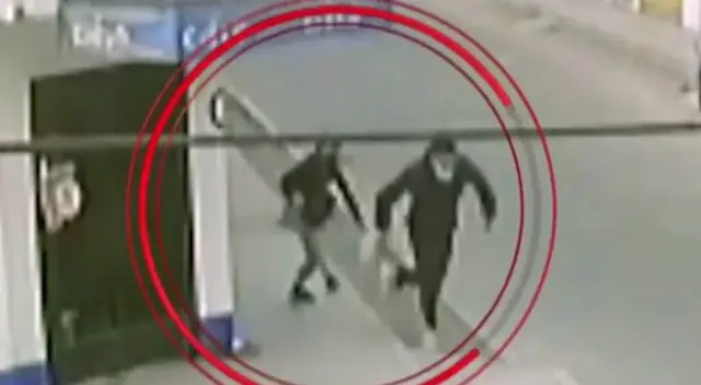 El robo ocurrió a pocos metros de la Municipalidad de Puente Piedra El robo ocurrió a pocos metros de la Municipalidad de Puente Piedra