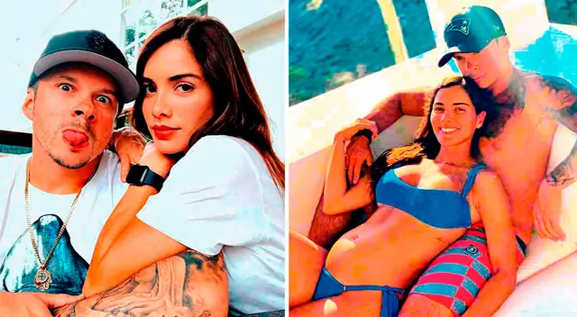 Mario Hart se evita problemas con Korina Rivadeneira.