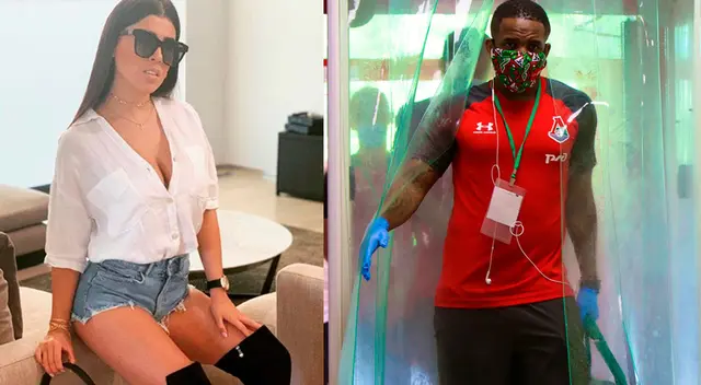 Las calles de Rusia fueron testigos de un particular paseo de Jefferson Farfán y Yahaira Plasencia, quienes se lucen constantemente en redes sociales. Las calles de Rusia fueron testigos de un particular paseo de Jefferson Farfán y Yahaira Plasencia, quienes se lucen constantemente en redes sociales.