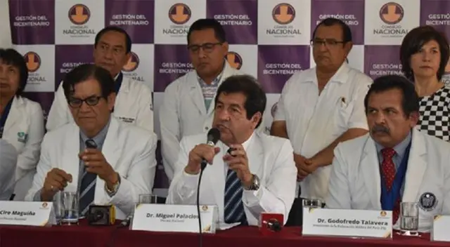 Colegio Médico del Perú se pronuncia sobre casos COVID-19.