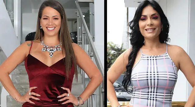 Melissa Klug y Evelyn Vela se divierten. Melissa Klug y Evelyn Vela se divierten.