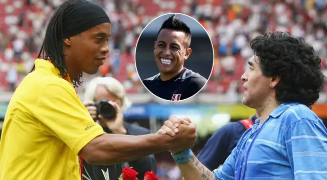 Diego Maradona quiere a Christian Cueva y Ronaldinho en Gimnasia.