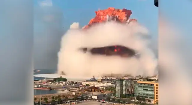 Explosión en Beirut deja al menos 100 muertos y más de 4 000 heridos
