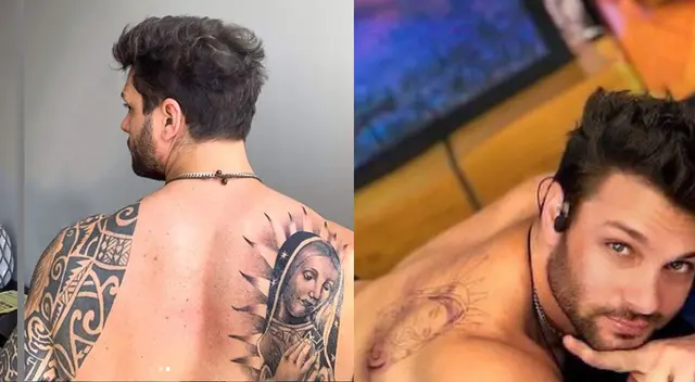 Nicola Porcella confiesa que no permitió que retocaran su tatuaje.