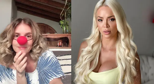 Johanna San Miguel le deja claro a Sheyla Rojas que no existen más barbies peruanas. Johanna San Miguel le deja claro a Sheyla Rojas que no existen más barbies peruanas.