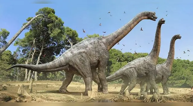 Los dinosaurios empiezan su extinción en el período Cretácico.