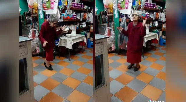 Abuelita remece las redes sociales por su gran habilidad para el baile Abuelita remece las redes sociales por su gran habilidad para el baile