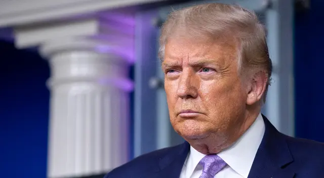 Es la primera vez que Facebook retira un post de la cuenta de Donald Trump por algo relacionado con la pandemia.