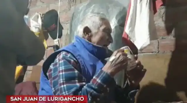 Anciano de 84 años necesita oxígeno y familia pide que le realicen prueba de COVID-19.