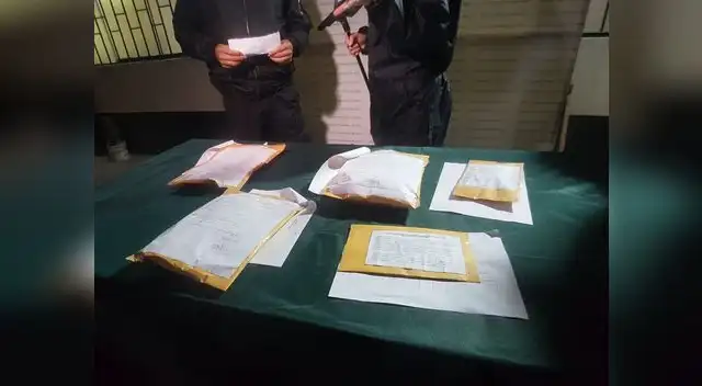 Se decomisaron  9 celulares de procedencia ilícita.