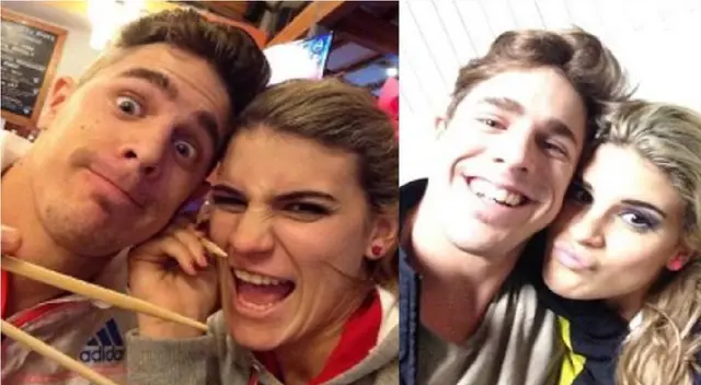 Macarena Vélez sorprendió junto a su expareja. Macarena Vélez sorprendió junto a su expareja.