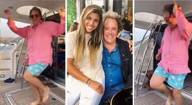 Alondra García Miró lamentó no estar presencialmente junto a su padre.