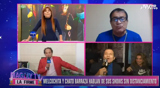 Chato Barraza y Melcochita se disculpan por show en Rústica ante crisis sanitaria Chato Barraza y Melcochita se disculpan por show en Rústica ante crisis sanitaria