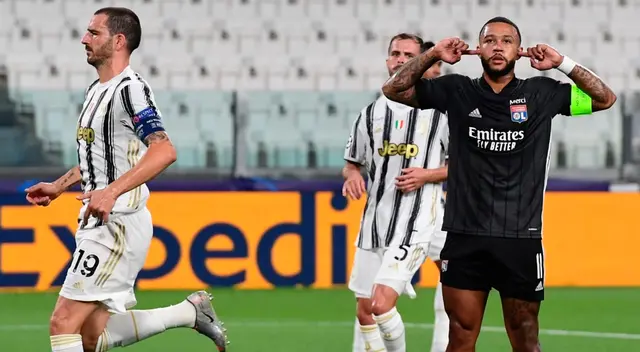 Depay puso el primer gol del partido.