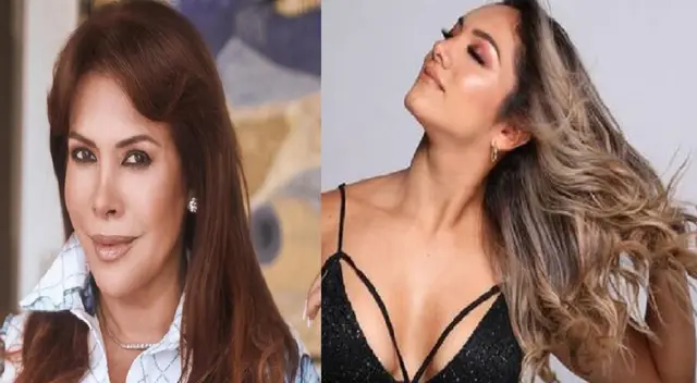 Isabel Acevedo negó que se haya besado con su 'amigo'.