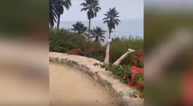 Internautas no aguantaron la risa al ver el clip de la joven que tuvo un inesperado final al imitar challenge de Taylor Swift.