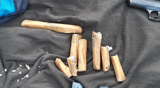 Incautan armamento en el Cusco.