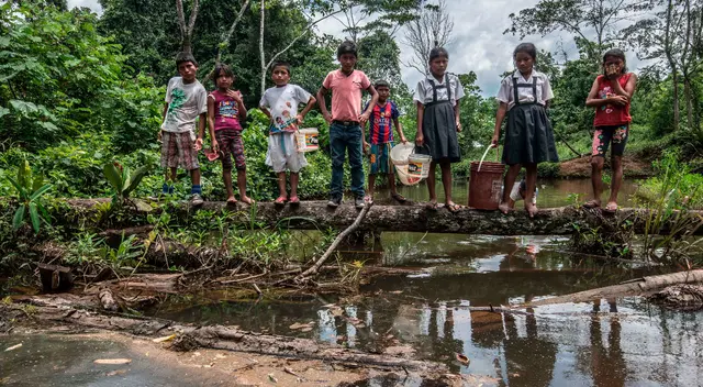 Derrame de petróleo afecta la selva peruana.