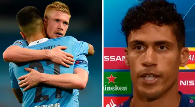 Varane cometió dos errores que fueron convertidos en goles por el Manchester City.