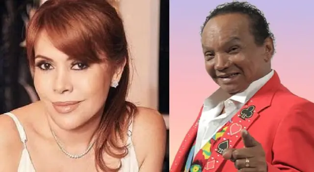 Melcochita halagó la belleza de Magaly Medina. Melcochita halagó la belleza de Magaly Medina.