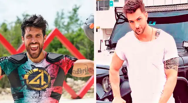 Nicola Porcella es admirado por su compañero. Nicola Porcella es admirado por su compañero.