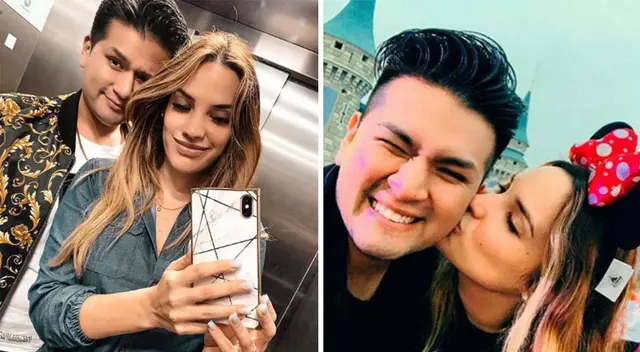 Deyvis Orosco se muestra súper enamorado. Deyvis Orosco se muestra súper enamorado.