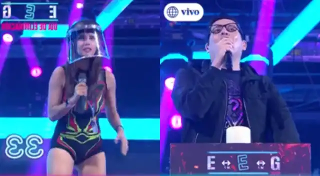 Rosángela Espinoza le dice piropo en vivo a Carloncho