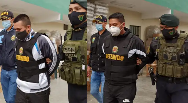 Detienen a extorsionadores en Los Olivos.