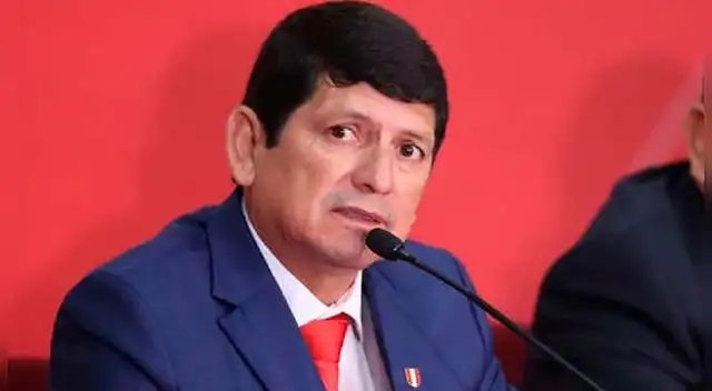 Agustín Lozano, presidente de la FPF.
