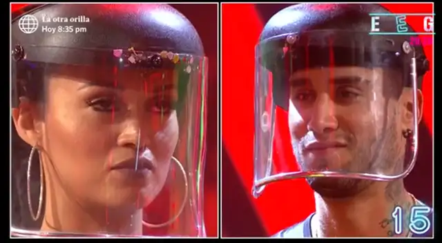 Angie Arizaga emociona a Jota Benz en el desafío ‘Miradas’ de EEG