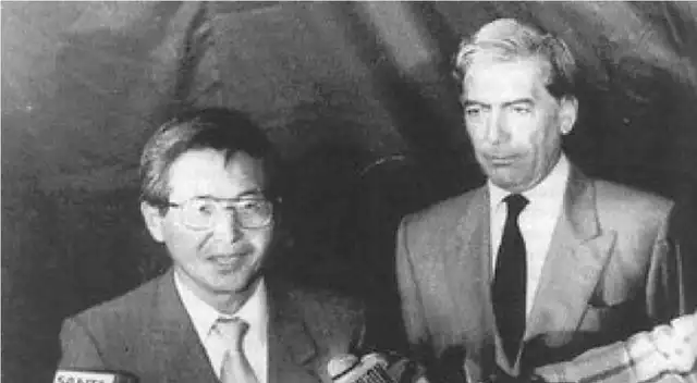 Usuarios de Twitter recordaron el debate entre Fujimori y Vargas Llosa.