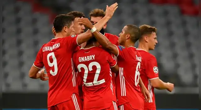 Bayern avanzó a los cuartos de final de la Champions League.