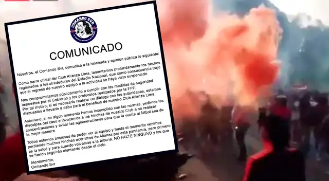Comando Sur se pronunció por los disturbios en el Estadio Nacional