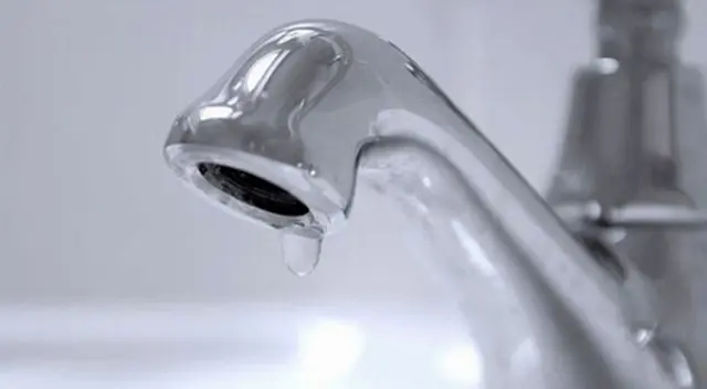 Corte de agua en  San Juan de Lurigancho.