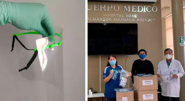 La donación fue para médicos, biólogos y trabajadores del Hospital Regional de Lambayeque. La donación fue para médicos, biólogos y trabajadores del Hospital Regional de Lambayeque.