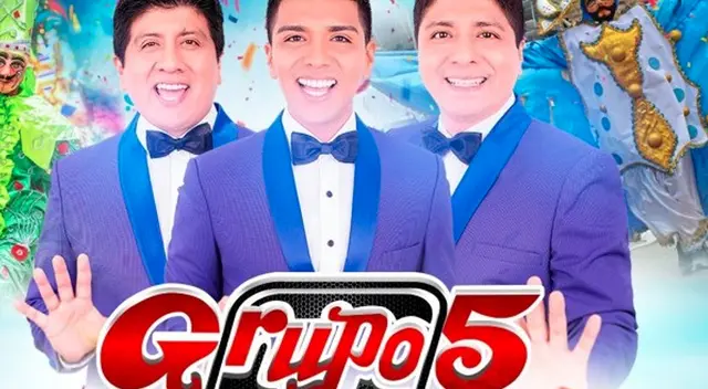 Grupo 5 incursiona en la salsa junto a César Vega tras coronavirus