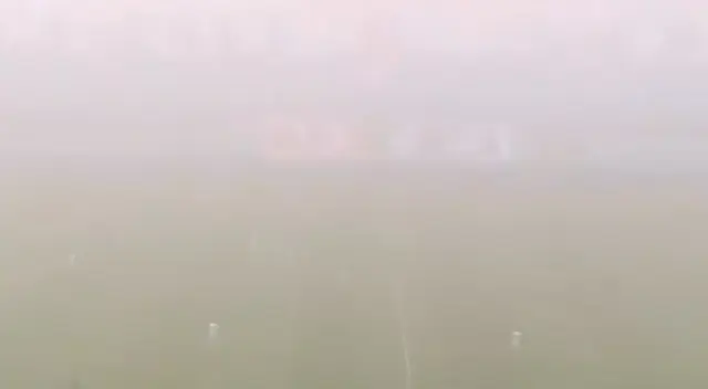 El esperado clásico entre Nacional y Peñarol fue opacado por la neblina.