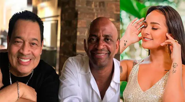 Daniela Darcourt y Tito Nieves festejan logro.