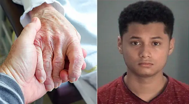 Jonah Delgado, cuidador de ancianos de 19 años.