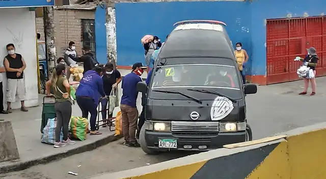 Abel Salinas indicó que se debe suspender el transporte público
