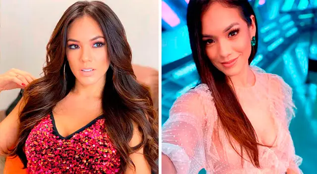 Jazmín Pinedo aprende por su hija nuevos pasos de baile. Jazmín Pinedo aprende por su hija nuevos pasos de baile.